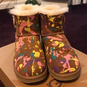 Paint Splattered Ugg Boots